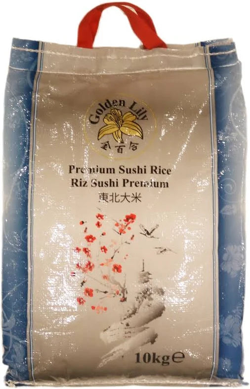 GOLDEN LILY SUSHI RICE 10KG 金百合 壽司米 10KG 0706