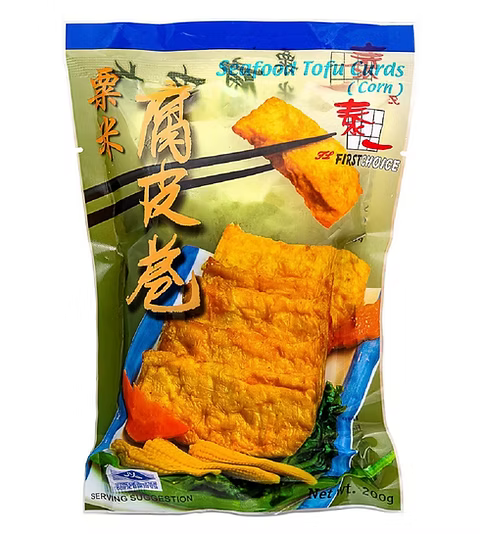 First Choice Seaweed Beancurd Roll 200G 泰一 粟米腐皮卷 200G 0699
