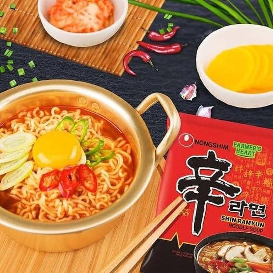 NONGSHIM SHIN RAMEN NOODLES 120G X 20 PCS CASE 農心 辛辣麵 120G X 20 件 原箱 0135C