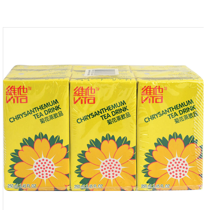 VITASOY CHRYSANTHEMUN TEA 6X250ML 維他 菊花茶 6X250ML 0264