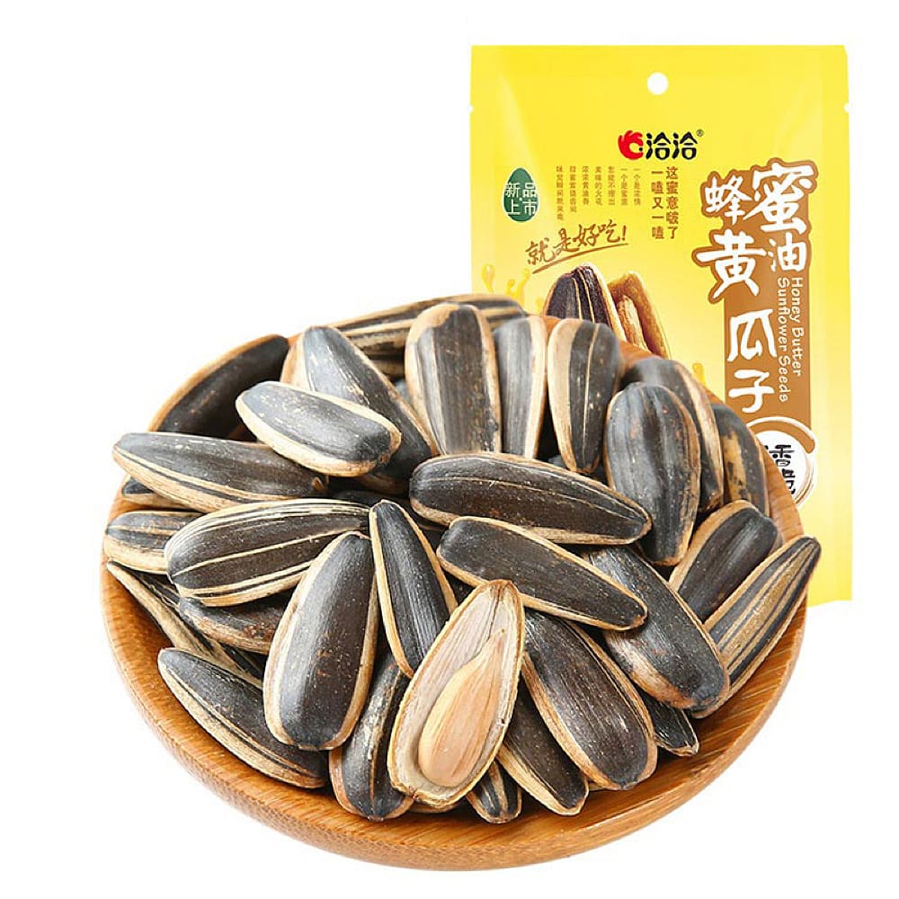 CHA CHA SUNFLOWER SEEDS HONEY 108G 洽洽 蜂蜜黃油味瓜子 108G 0672