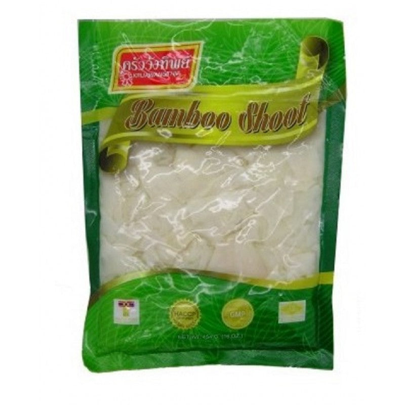 KRUAWANGTHIP BAMBOO SHOOT SOUR 454G KRUAWANGTHIP 真空袋筍酸片454G 0263