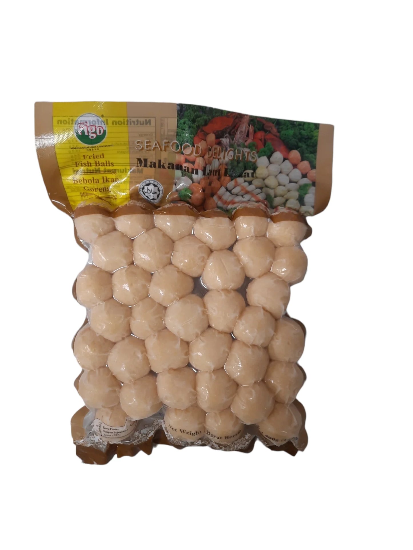 FIGO FRIED FISH BALL 400G 飛哥 炸魚丸400G 0019