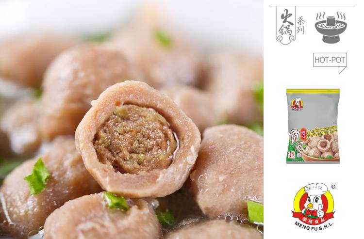 MENG FU Stuffed Pork Ball 360G 蒙福 包心貢丸 360G 0147
