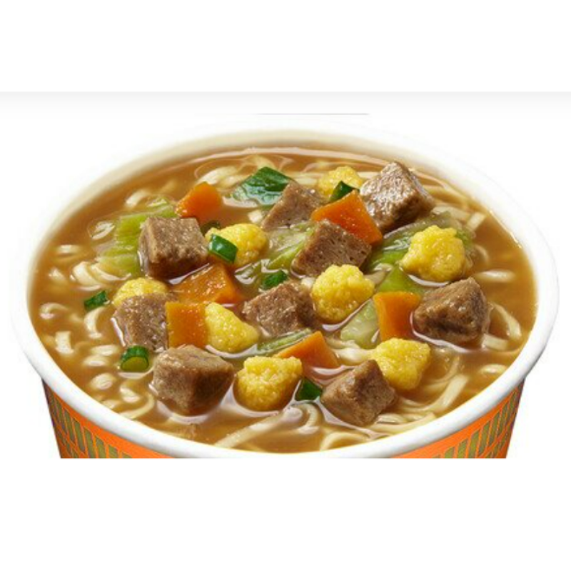 NISSIN Cup Noodles Pork Chowder Flav 75G 日清 合味道 (香港) 什錦味杯麵 75G 0681