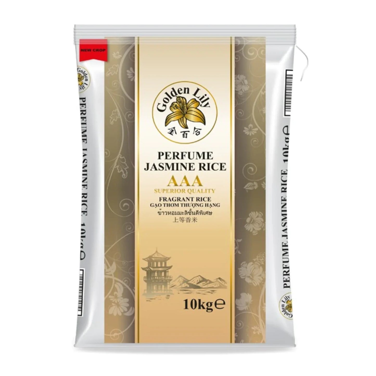 GOLDEN LILY THAI JASMINE RICE 10KG 金百合 茉莉香米 10KG 0079
