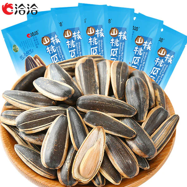 CHA CHA SUNFLOWER SEEDS PECAN 108G X 32 PCS CASE 洽洽 山核桃瓜子 108G X 32 件 原箱 0282C