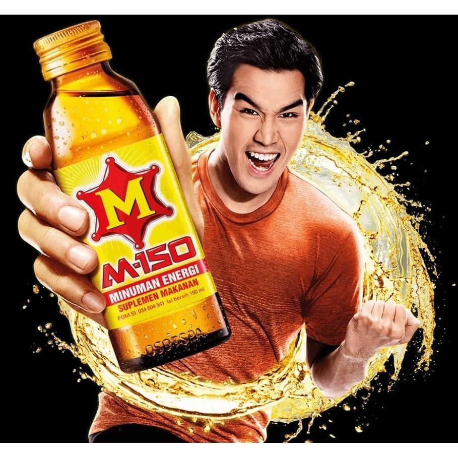 M-150 VITAMIN SUPPLEMENT 150ML THAISTYLE X 10 PCS CASE M-150 能量飲品 150ml (泰式) X 10 件 原箱 0208C