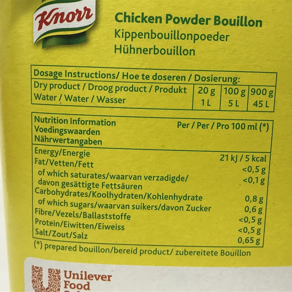 KONRR CHICKEN POWDER 900G X 12 PCS CASE 家樂牌 雞粉 900G X 12 件 原箱 0168C