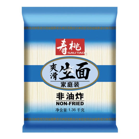SAU TAO DRIED NOODLE (SAN MEIN) 1.36KG 壽桃 爽滑生麵 1.36KG 0082