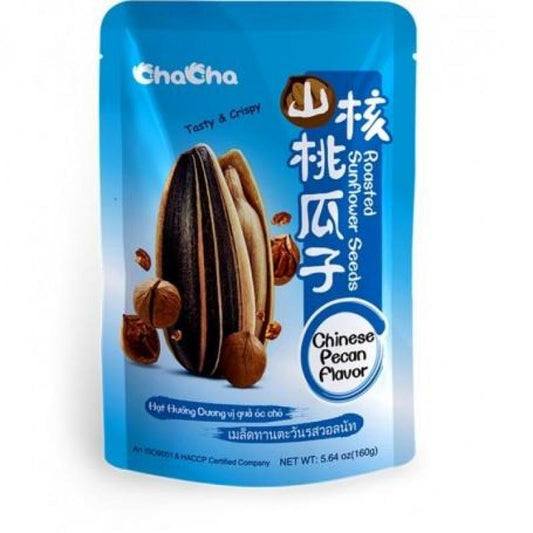 CHA CHA SUNFLOWER SEEDS PECAN 108G 洽洽 山核桃瓜子 108G 0282