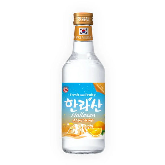 HALLASAN MANDARINE SOJU 375ML  濟州漢拏山 柑橘味燒酒12度 375ml 0661
