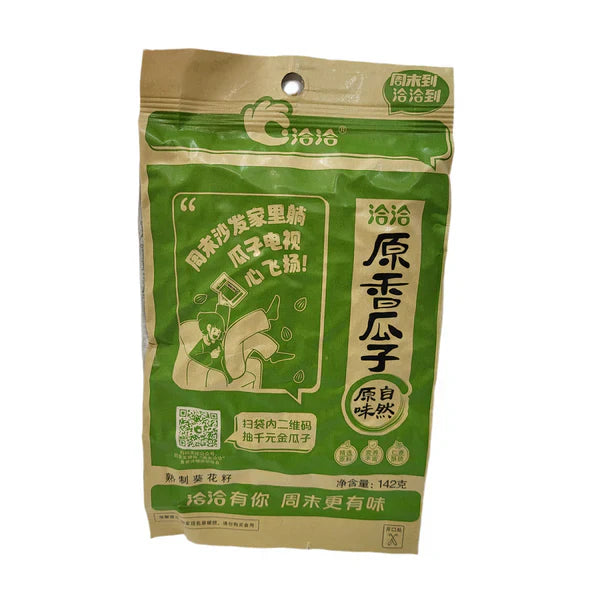 CHA CHA SALTED SUNFLOWER SEEDS 142G  洽洽 原香瓜子 142G 0673