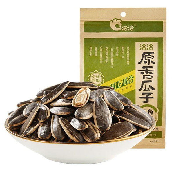 CHA CHA SALTED SUNFLOWER SEEDS 142G  洽洽 原香瓜子 142G 0673