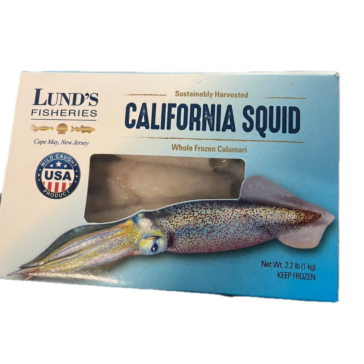LUNDS Califor squid 454G LUNDS 加州急凍吹筒仔454克 0133