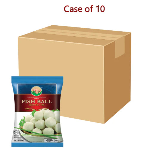 FIGO FISH BALL 1KG X 10 PCS CASE 飛哥 白魚丸 1KG X 10 件 原箱 0690C