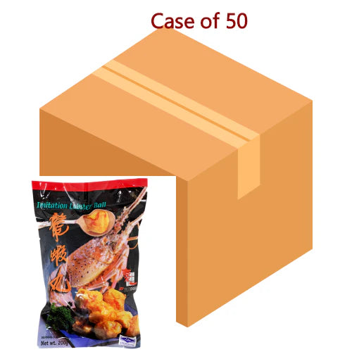 FIRST CHOICE LOBTER BALL 200G X 50 PCS CASE 泰一  龍蝦丸 200G X 50 件 原箱 0696C