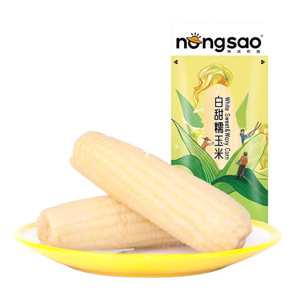 NS Waxy Corn - WHITE 220G X 30 PCS CASE 農嫂 糯玉米 白色 220G X 30 件 原箱 0703C