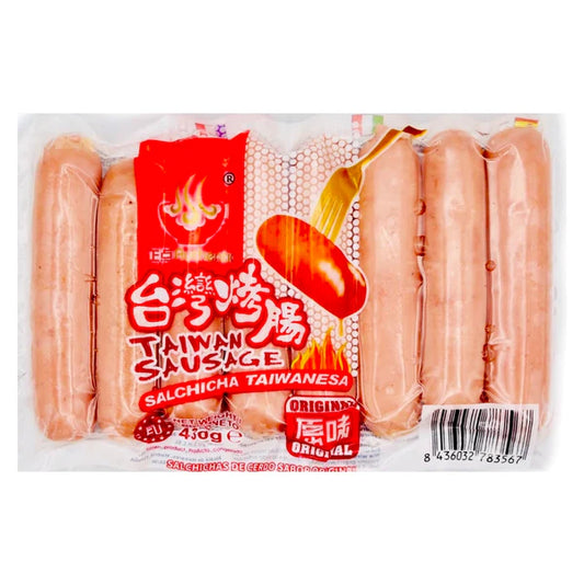 ZHENG DIAN TAIWAN SAUSAGES 430G 正點 台灣烤腸 430G 0203