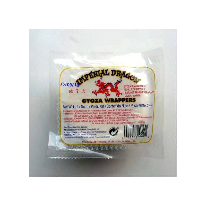 ID FROZEN GYOZA WRAPPERS 284G 帝龍 急凍餃子皮 284G X 12 件 原箱 0297C