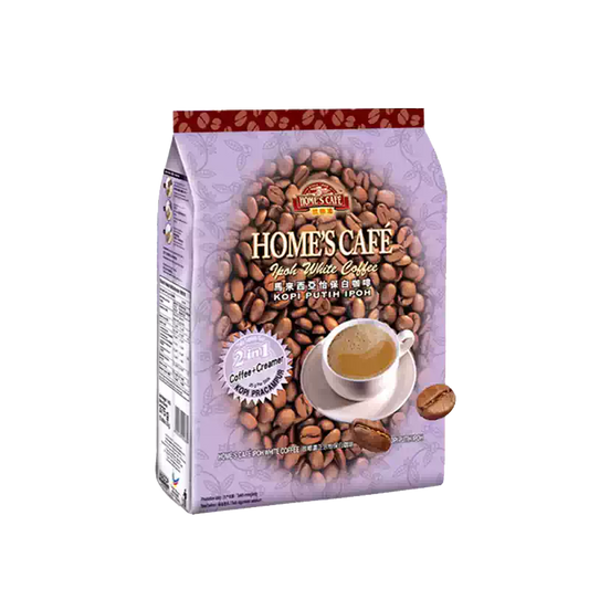 HOME'S CAFE 2IN1 NO SUGAR WHITE COFFEE 375G X 24 PCS CASE 故鄉濃 怡保白咖啡 2合1 375G X 24 件 原箱 0825C