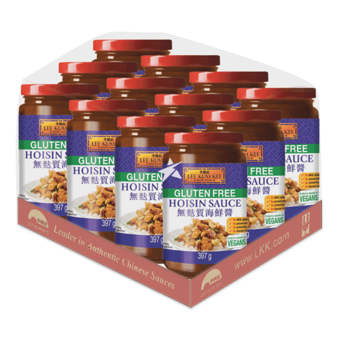 LEE KUM KEE GLUTEN FREE HOISIN SAUCE 397G 李錦記 無麩質海鮮醬 397G X 12 件 原箱 0146C