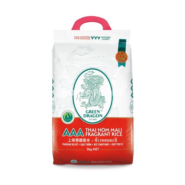Green Dragon Thai Jasmine Rice 5kg 青龍牌 上等泰國茉莉香米 5kg 0166
