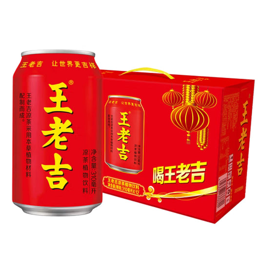WONG LOU GAT HERBAL DRINK 310ML X 24 PCS CASE 王老吉 涼茶 310ML X 24 件 原箱 0285C