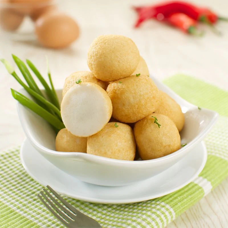 Mushroom Fried Fish Ball Medium 500G 香菇牌 中炸丸 500G 0144