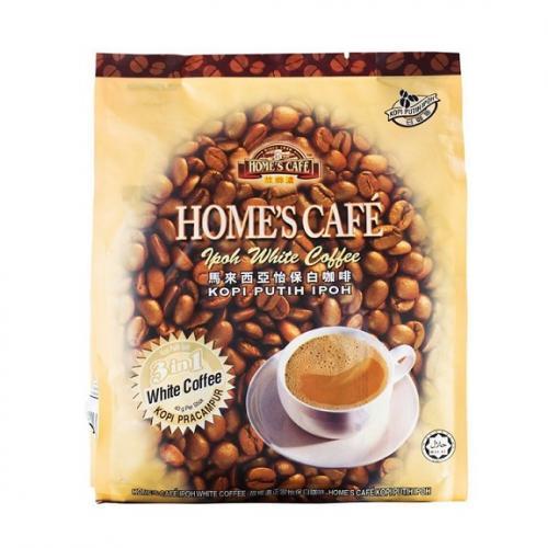 HOME'S CAFE MALAYSIA IPOH WHITE COFFEE 600G X 24 PCS CASE 故鄉濃 怡保白咖啡 3合1 600G X 24 件 原箱 0349C