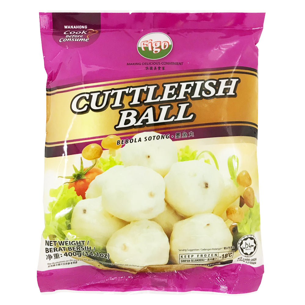 FIGO CUTTLEFISH BALL 400G 飛哥 墨魚丸 400G 0408