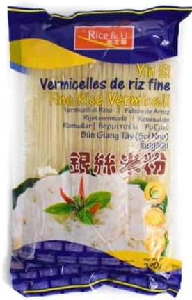 RICE & U YIN SI FINE RICE VERMICELLI 300G X 50 PCS CASE 米之鄉 銀絲米粉300G X 50 件 原箱 0069C