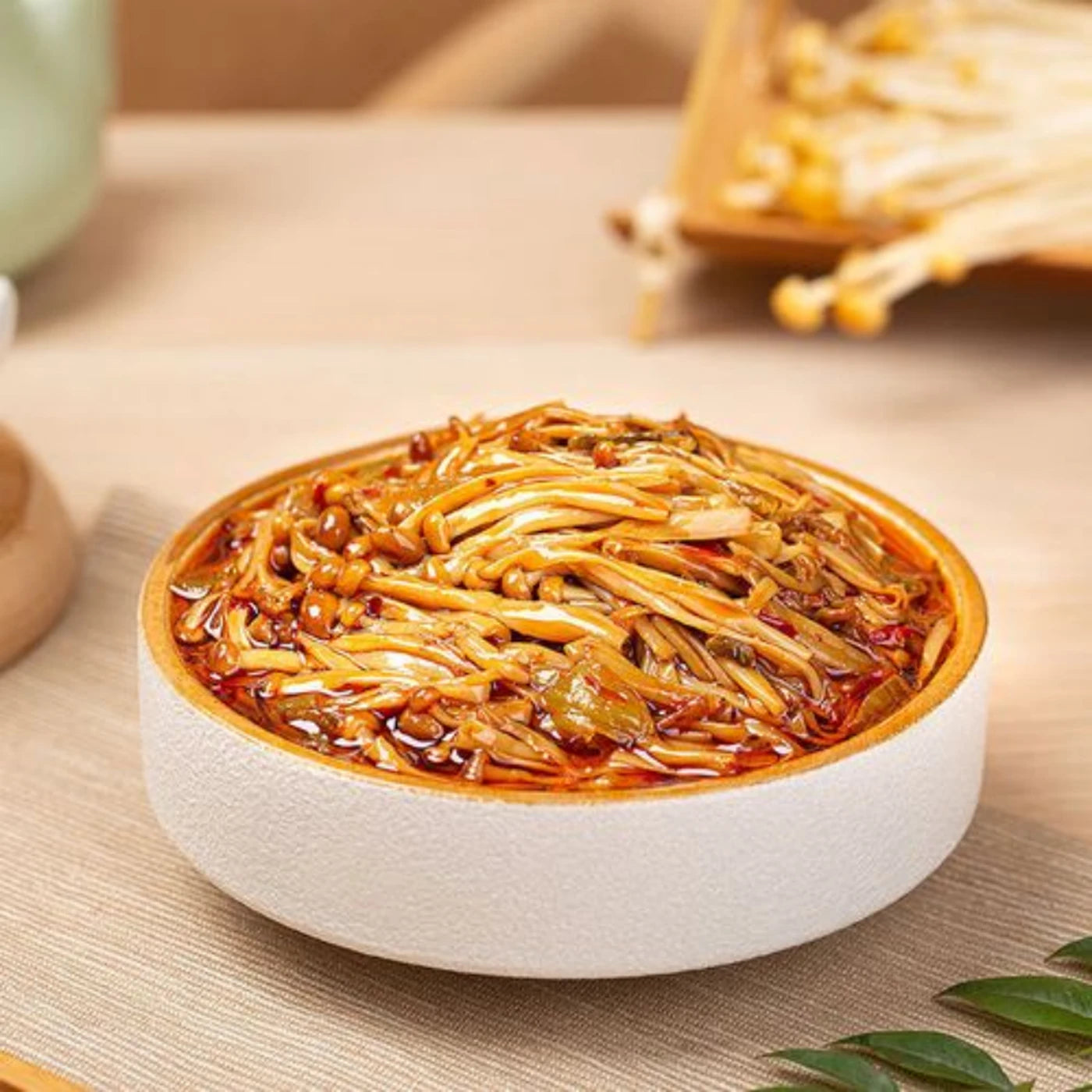 FSG Fried Enokitake Mushroom 280G X 12 PCS CASE 飯掃光 爆炒金針菇 280G X 12 件 原箱 1045C
