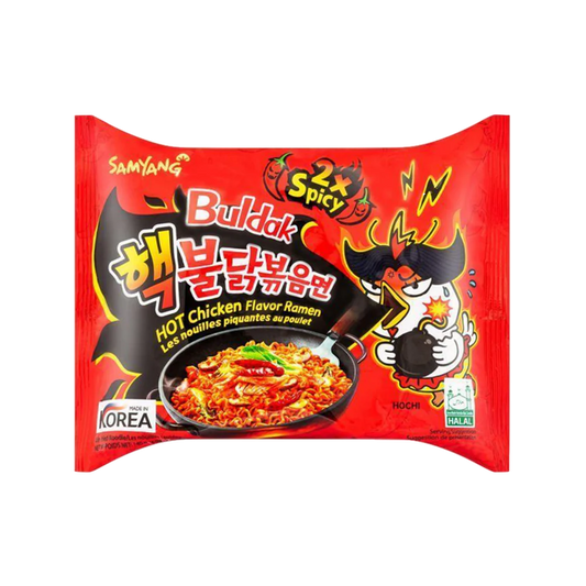 SAMYANG Hot Chicken Ramyun Double Spicy 140G 三養 紅色雙倍爆辣雞肉味拌麵 140G 0709