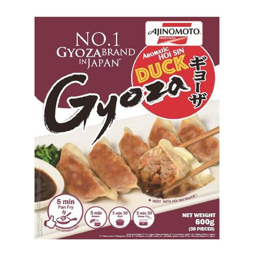 AJINOMOTO VEGETABLE DUMPLING 600G X 10 PCS CASE 味之素 日式鴨肉煎餃 600G  X 10 件 原箱 0240C