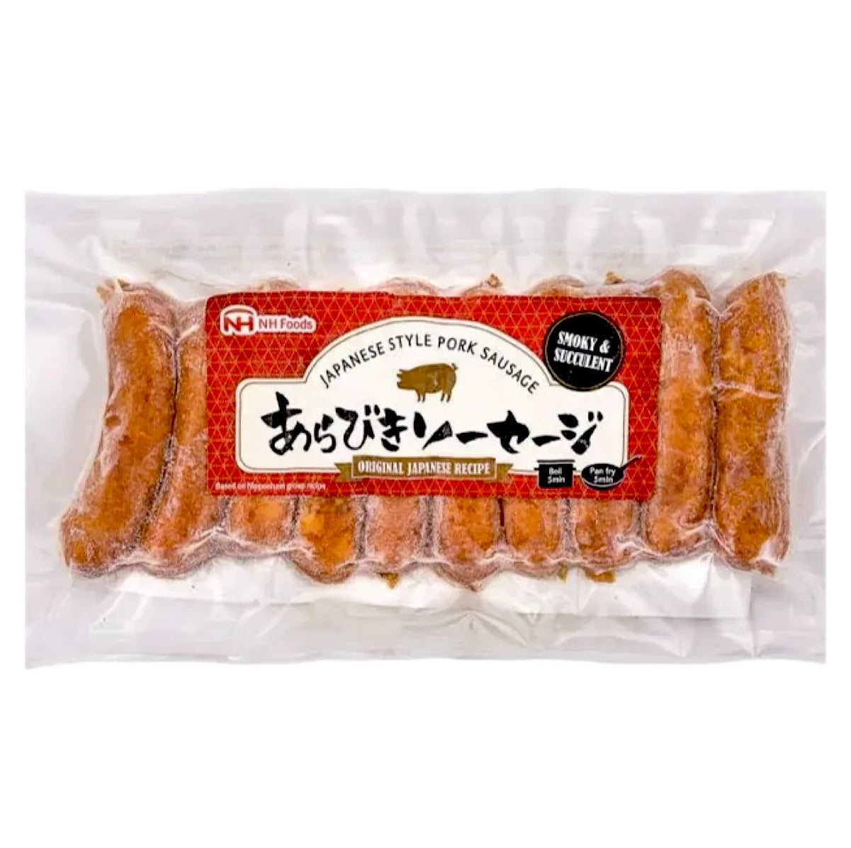 NH-JPN MINI PORK SAUSAG 200G NH-日式脆皮豬肉香腸 200G 原箱 0179