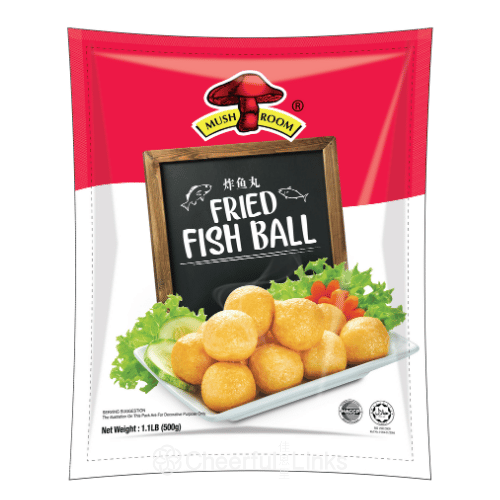Mushroom Fried Fish Ball SMALL 500g 香菇牌 小炸丸 500G 0684