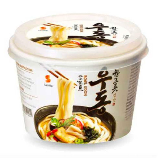 SAMLIP INSTANT BOWL UDON NOODLE 224.5G 三立 烏冬桶麵 原味 224.5G 0145