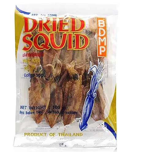 BDMP DRIED TINY SQUID 100G BDMP 小魷魚乾 100G 0200