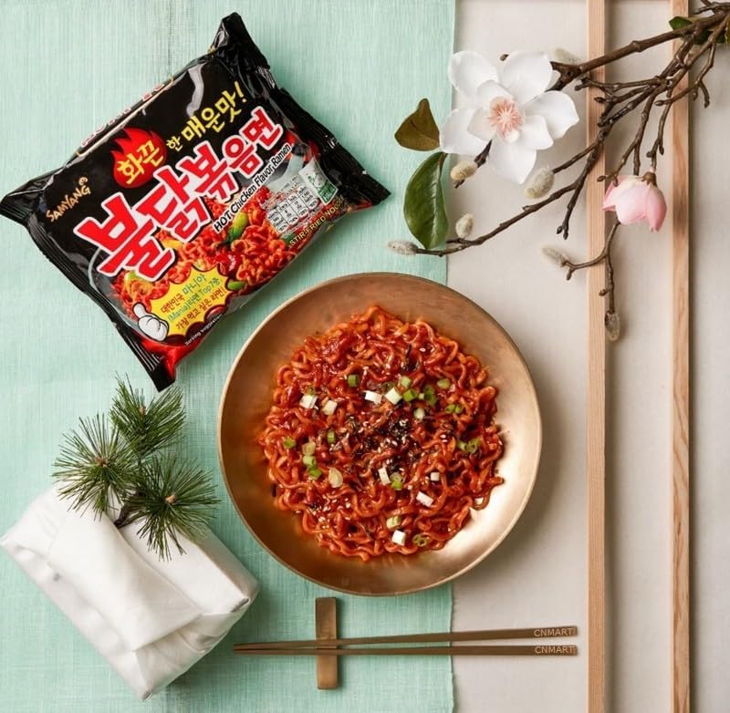 SAMYANG Hot BLACK Chicken Ramen 140G 三養 黑色辣雞拉麵 140G 0710