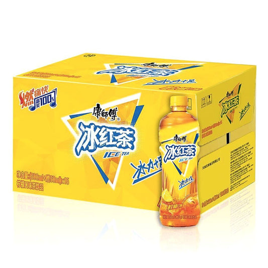 KONG SOUR MK ICE TEA 500ML  X 15 PCS CASE  康師傅 冰紅茶 500ML X 15 件 原箱 0094C