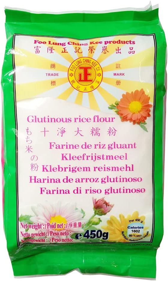 FLCK GLUTINOUS RICE FLOUR 450G 富隆正記 十淨大糯粉450G 0052