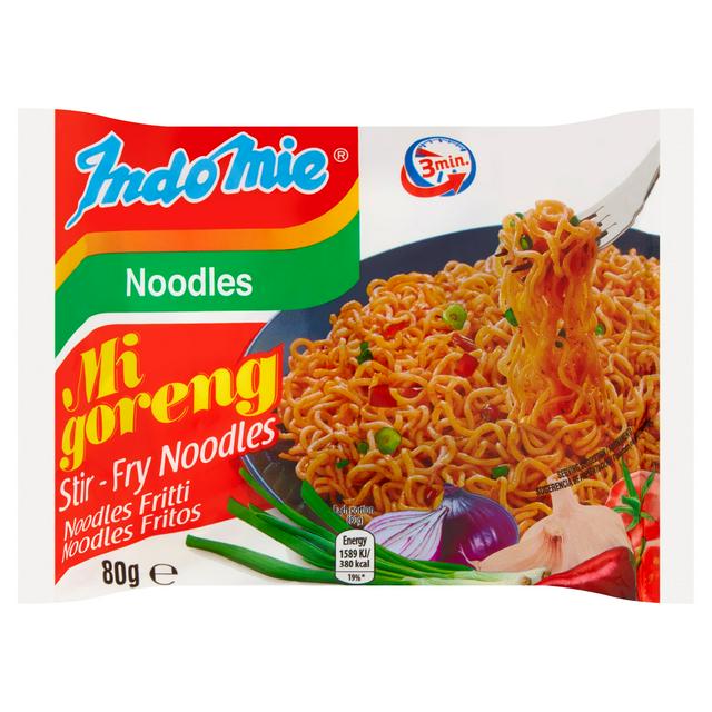 INDOMIE MI GORENG FRIED NOODLES 80G 營多 印尼撈麵80G 0049