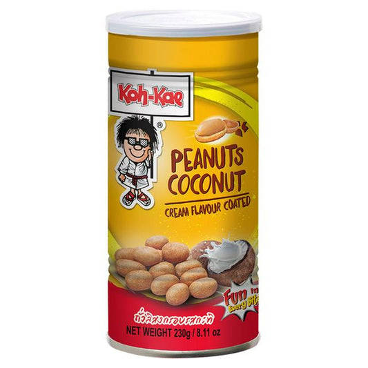 KOH KAE PEANUTS COCONUT FLAVOUR 230G 大哥 椰漿味花生豆 230G 0136