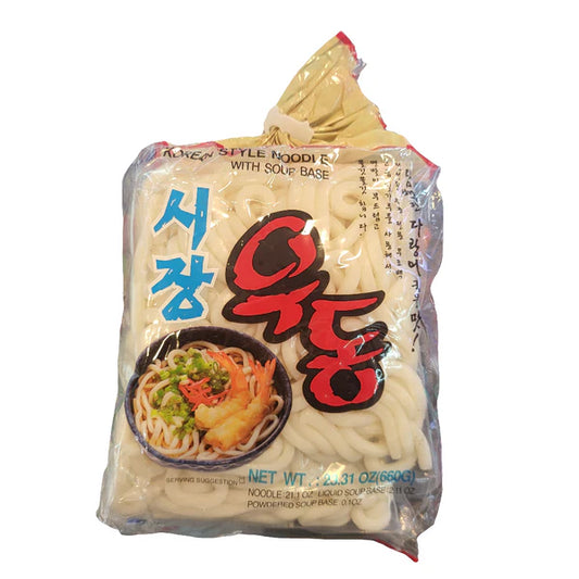 SAMLIP SIJANG UDON WITH SOUP BASE 660G X 10 PCS CASE 三立 韓國烏冬麵附加湯底 660G X 10 件 原箱 0707C