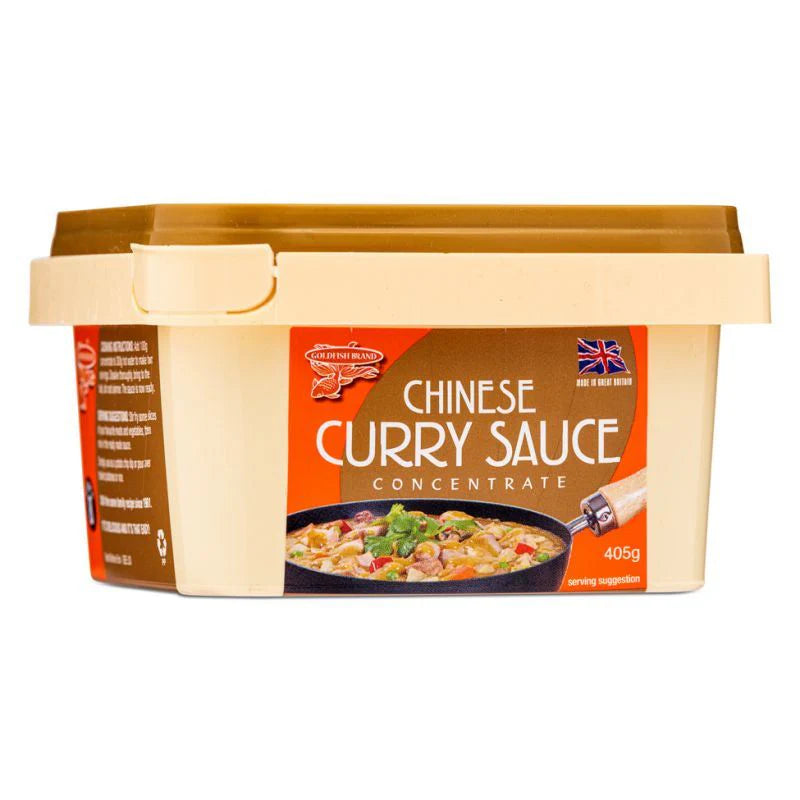 GOLD FISH CHINESE CURRY SAUCE 405G X 12 PCS CASE 金魚 中式咖哩醬405G X 12 件 原箱 0154C