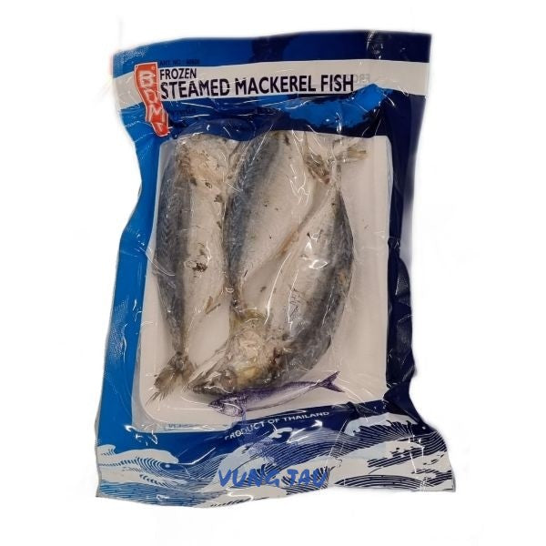 BDMP FROZEN STEAMED MACKEREL FISH 200G X 20 PCS CASE BDMP 冷凍清蒸鮐魚200G X 20 件 原箱 0053C