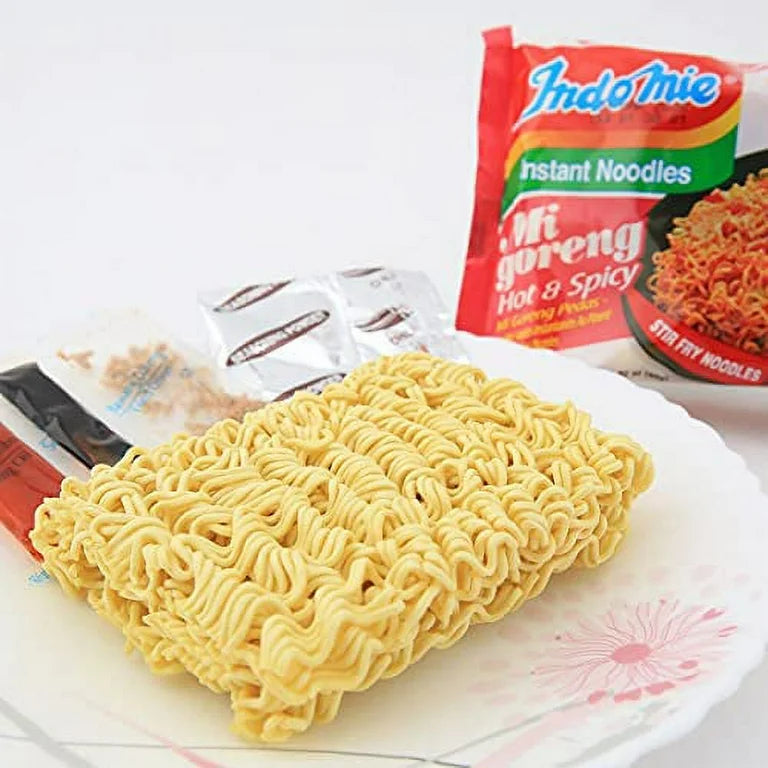 INDOMIE MI GORENG FRY SPICY NOODLES 80G X 40 PCS CASE 營多 印尼辣撈麵 80G X 40 件 原箱 0193C