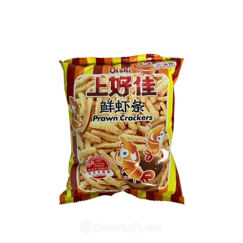OISHI SHRIMP CHIPS 40G 好上佳 蝦條 40G 0186