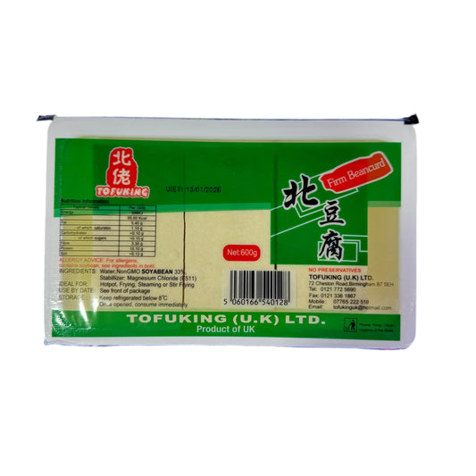 TOFUKING FIRM BEANCURD TOFU 600G 北佬 北豆腐 600G 0005